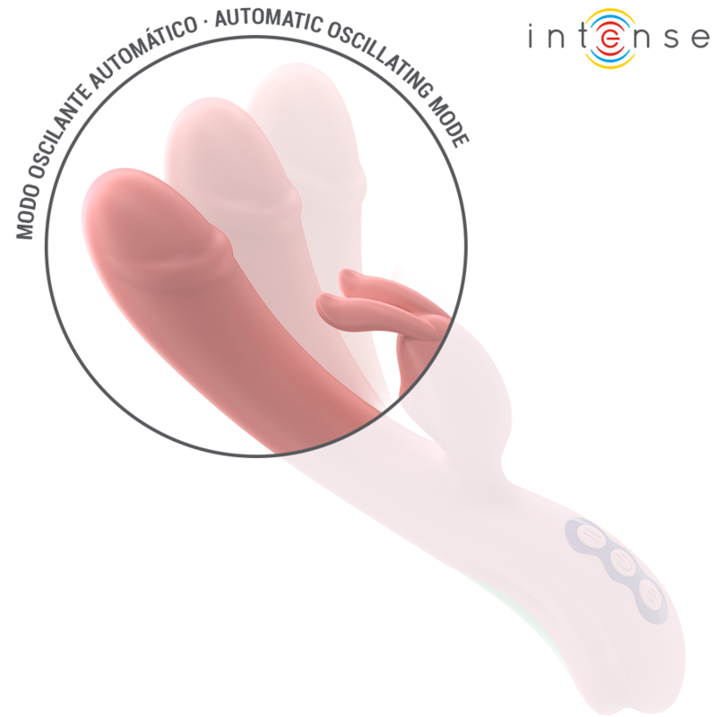 INTENSE - RACHEL VIBRADOR RABBIT 5 VIBRAÇÕES ROSA
