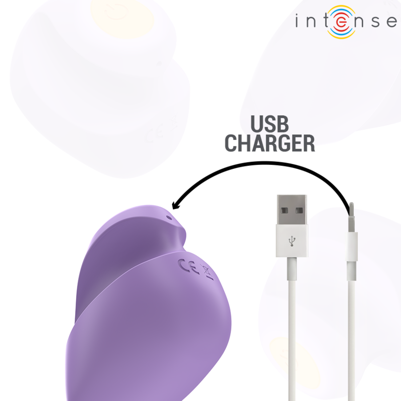 INTENSE - ÚRSULA ESTIMULADOR 10 VIBRAÇÕES ROXO