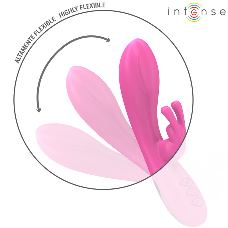 INTENSE - RANDALL VIBRADOR RABBIT 10 VIBRAÇÕES ROSA