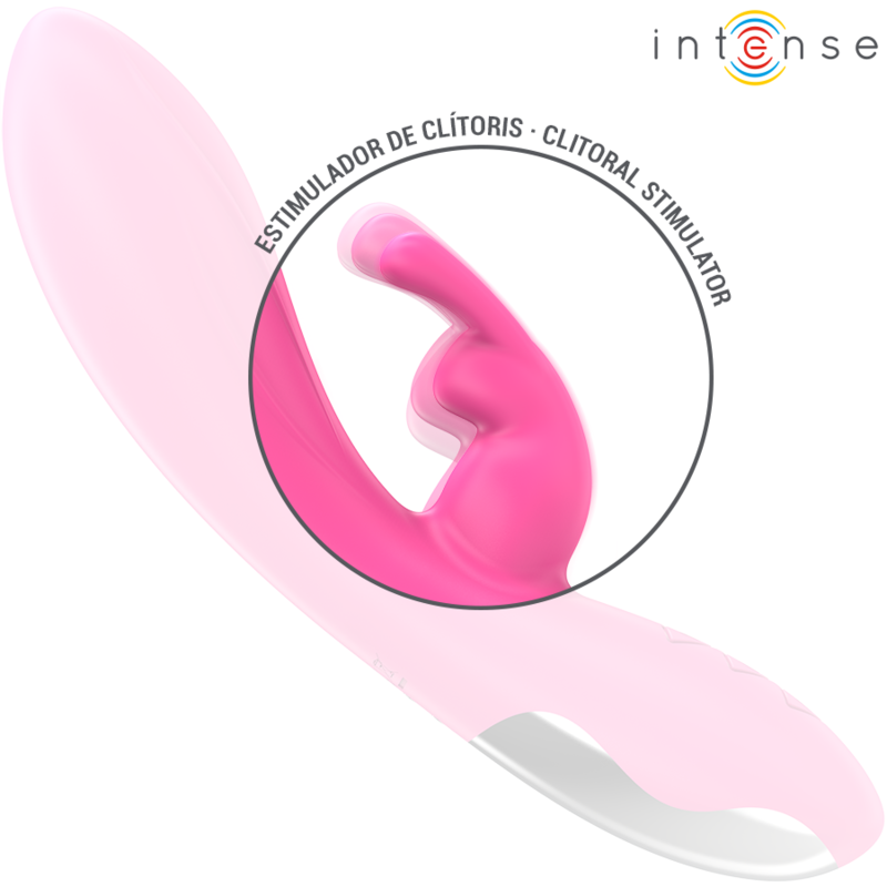 INTENSE - RANDALL VIBRADOR RABBIT 10 VIBRAÇÕES ROSA