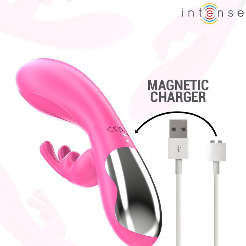 INTENSE - RANDALL VIBRADOR RABBIT 10 VIBRAÇÕES ROSA