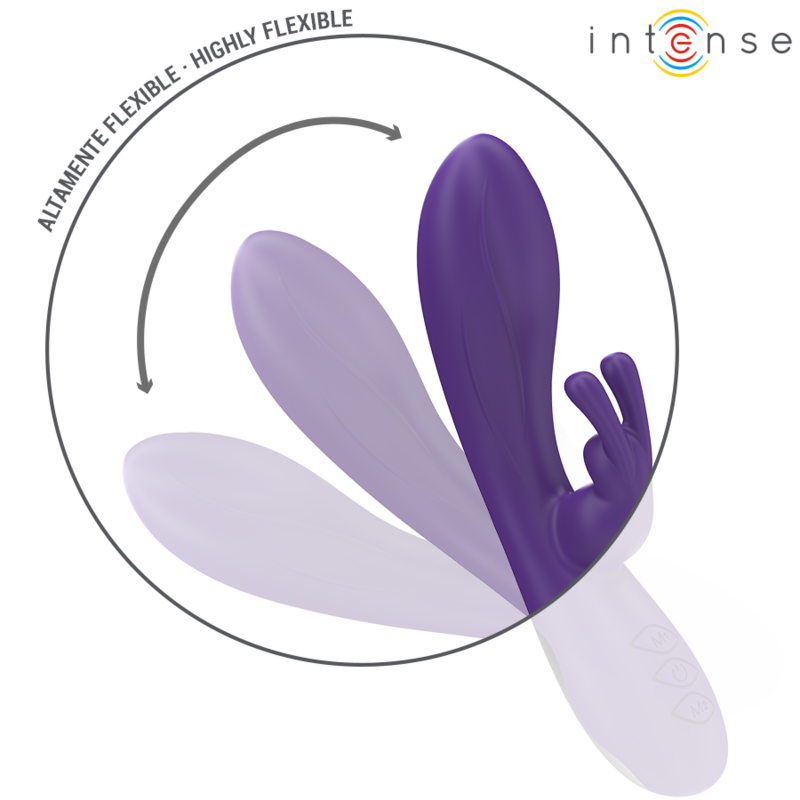 INTENSE - RANDALL VIBRADOR RABBIT 10 VIBRAÇÕES ROXO