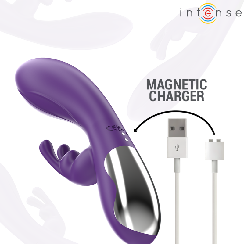 INTENSE - RANDALL VIBRADOR RABBIT 10 VIBRAÇÕES ROXO