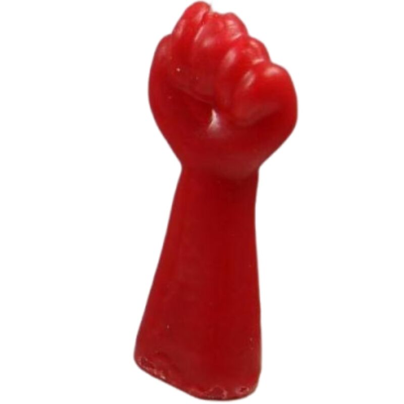 DIABLO PICANTE - VELA FORMA PUNHO VERMELHO