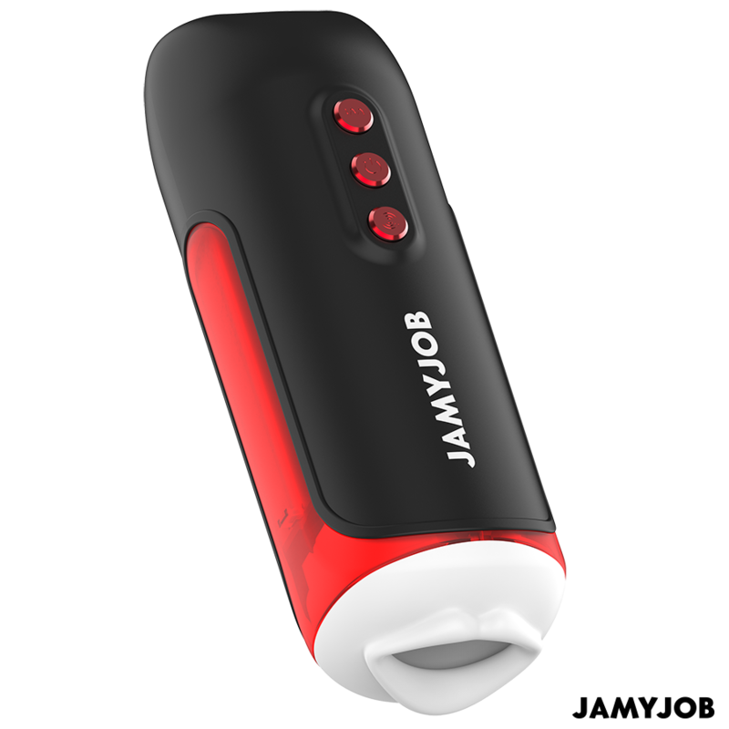 JAMYJOB - BLAZE MASTURBADOR BOCA AUTOMÁTICO 5 MODOS ONDAS ESTIMULADORAS E VIBRAÇÃO
