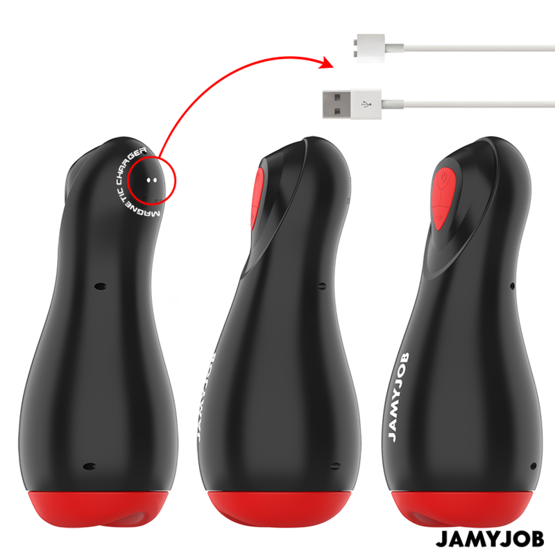 JAMYJOB - CORE-X MASTURBADOR AUTOMÁTICO 5 MODOS DE ONDAS ESTIMULADORAS E VIBRAÇÃO
