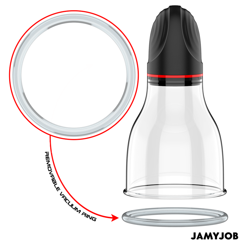 JAMYJOB - XPAND LITE BOMBA AUTOMÁTICA DE TESTÍCULOS 3 NÍVEIS DE ONDAS ESTIMULADORAS CINZA