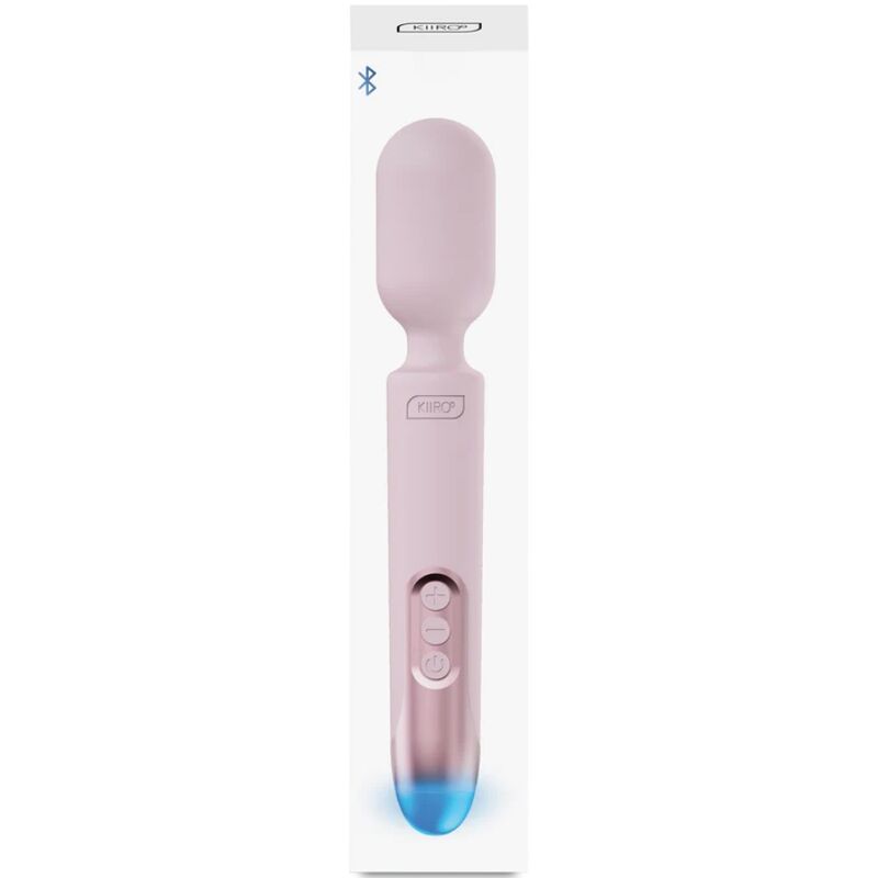 KIIROO - PROWAND VIBRADOR WAND COM CONTROLO REMOTO + APP GRATUITA ROSA