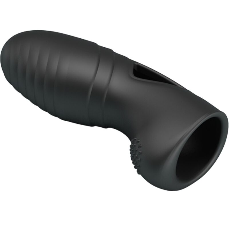 PRETTY LOVE - LICH VIBRADOR DE DEDO SILICONE PRETO