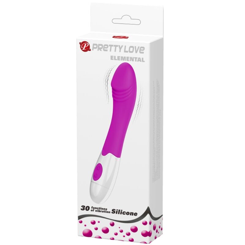 PRETTY LOVE - LOGAN VIBRADOR PONTO G 10 VIBRAÇÕES ROXO