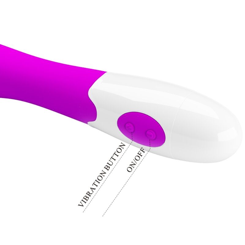 PRETTY LOVE - LOGAN VIBRADOR PONTO G 10 VIBRAÇÕES ROXO