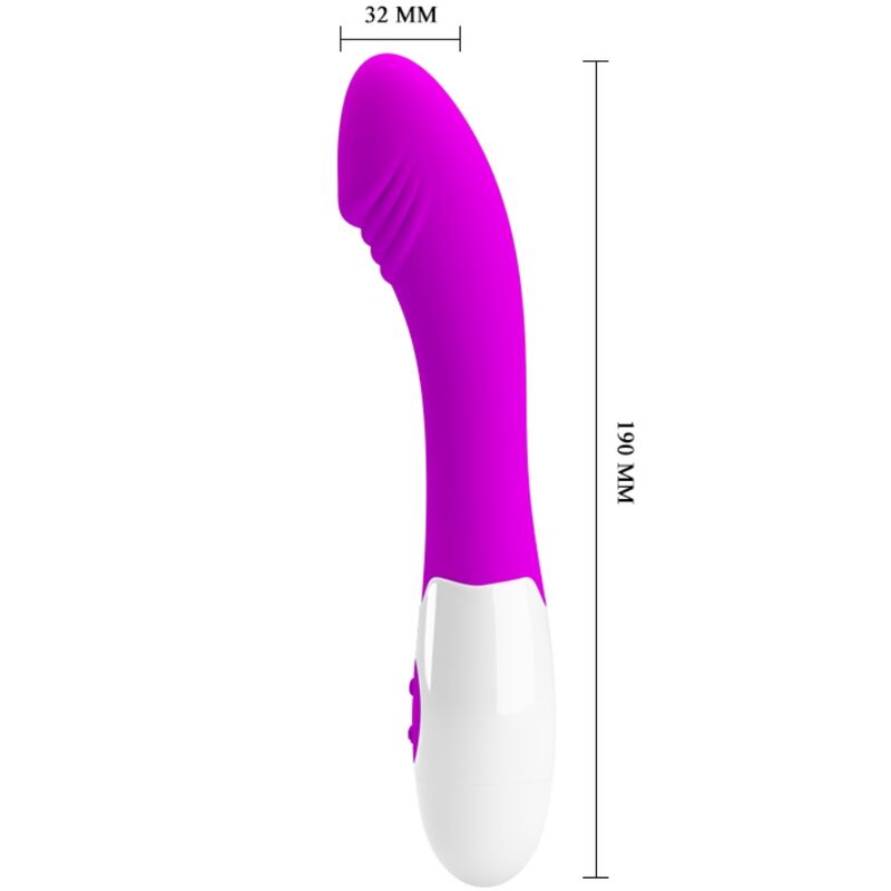 PRETTY LOVE - LOGAN VIBRADOR PONTO G 10 VIBRAÇÕES ROXO