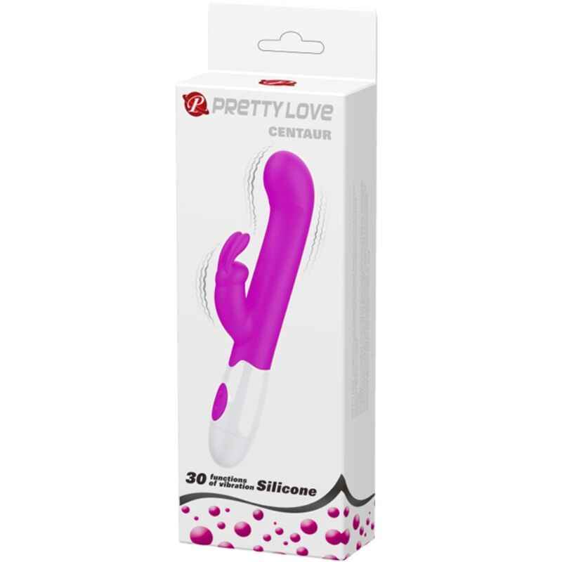 PRETTY LOVE - CENTAUR VIBRATOR RABBIT 30 MODOS DE VIBRAÇÃO ROXO