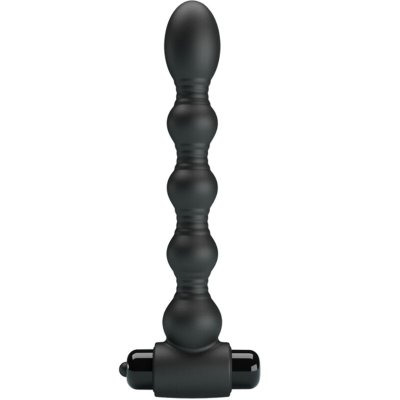 PRETTY LOVE - LYNN PLUG ANAL EM SILICONE 10 VIBRAÇÕES PRETO