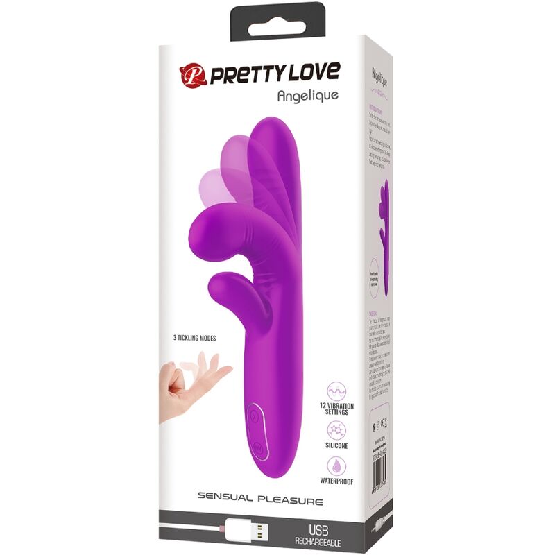 PRETTY LOVE - PHOENIX VIBRADOR RABBIT MULTIFUNÇÃO ROSA