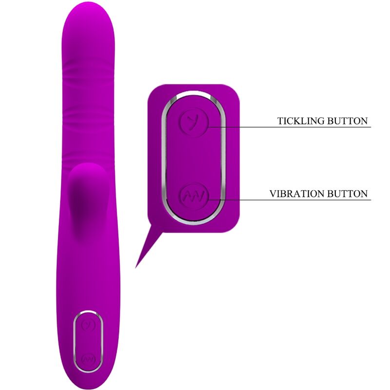 PRETTY LOVE - PHOENIX VIBRADOR RABBIT MULTIFUNÇÃO ROSA