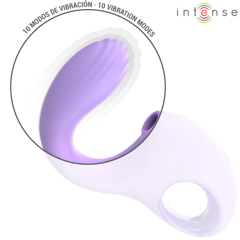 INTENSE - BAXTER VIBRADOR & ESTIMULADOR ROXO