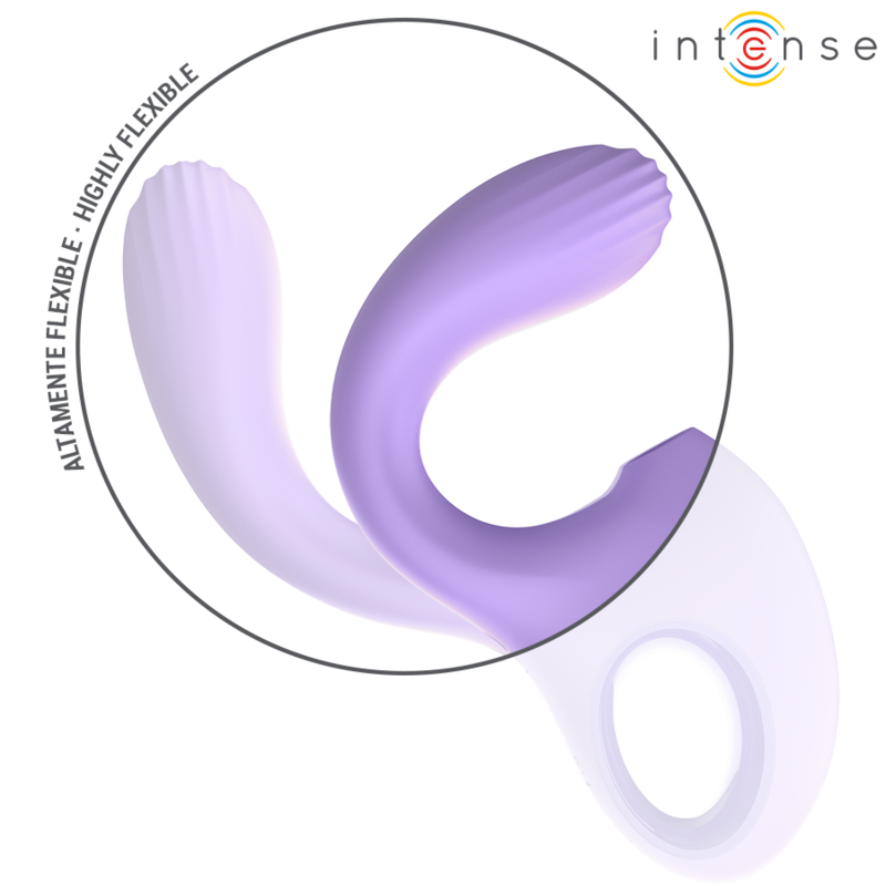 INTENSE - BAXTER VIBRADOR & ESTIMULADOR ROXO