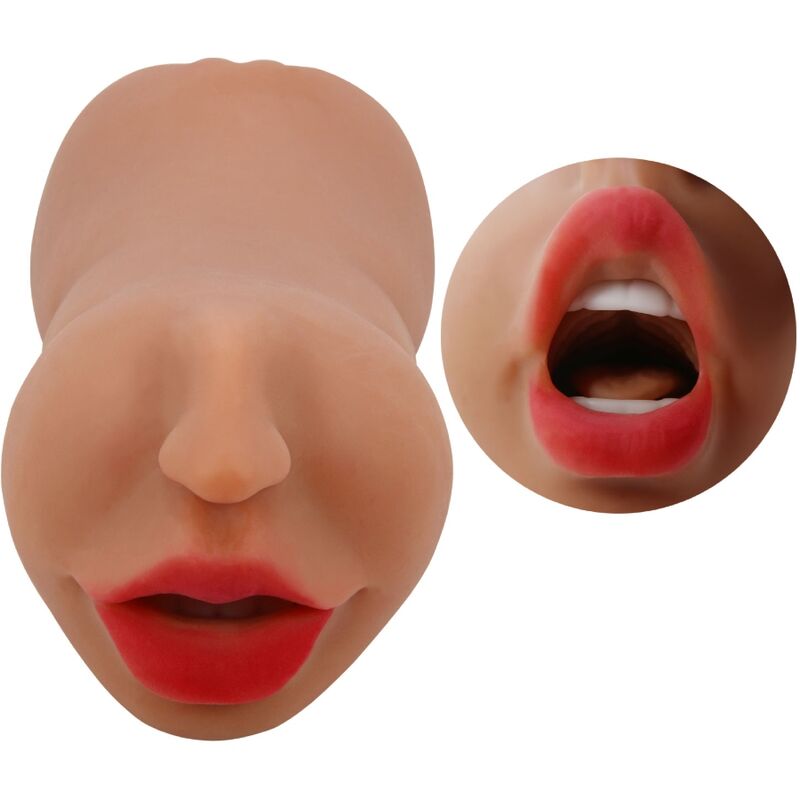 CRAZY BULL - ZOEY DOUBLE MASTURBATOR MOUTH &amp; NATURAL VAGINA