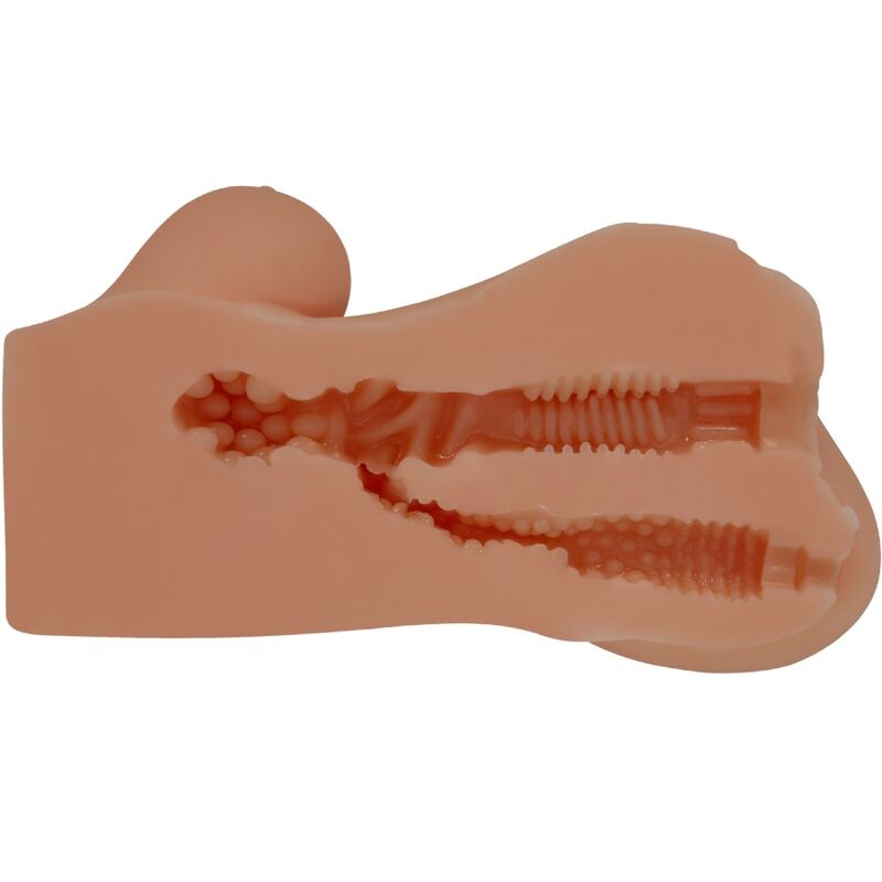 CRAZY BULL - HANNAH MASTURBADOR DUPLO VAGINA & ÂNUS REALISTA CASTANHO