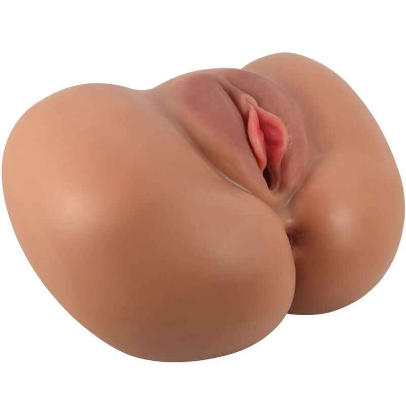 CRAZY BULL - VIBRADOR LUNA COM CONTROLE REMOTO REALISTA DE VAGINA E ÂNUS