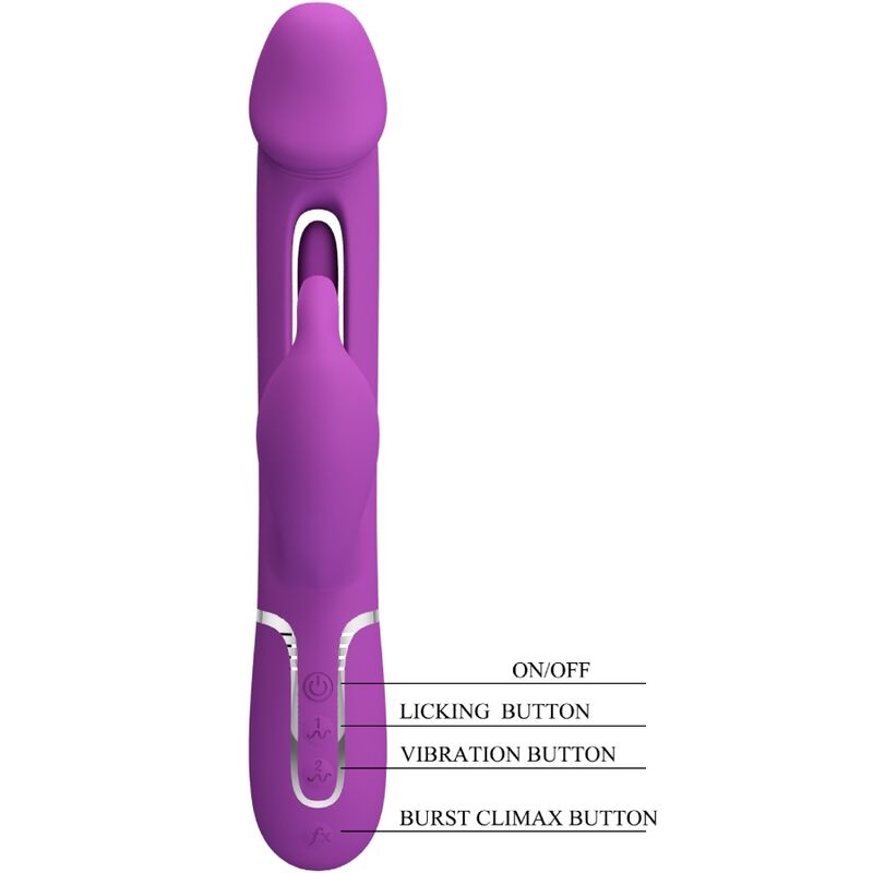 PRETTY LOVE - JAE VIBRADOR DE DEDO EM FORMA DE ROSA 10 VIBRAÇÕES VERMELHO