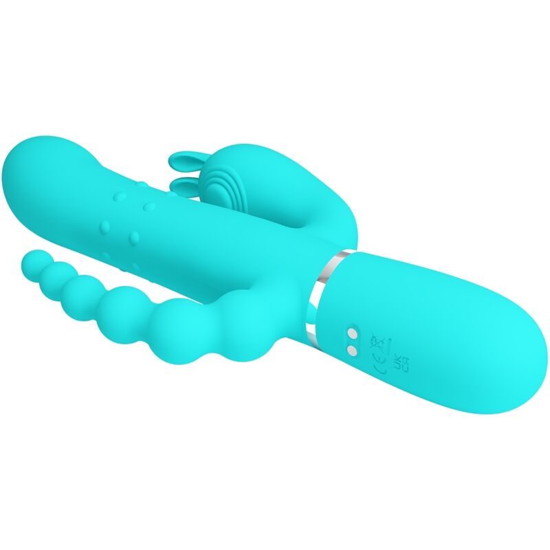 PRETTY LOVE - CAMELIA VIBRADOR DE DEDO 7 VIBRAÇÕES PRETO