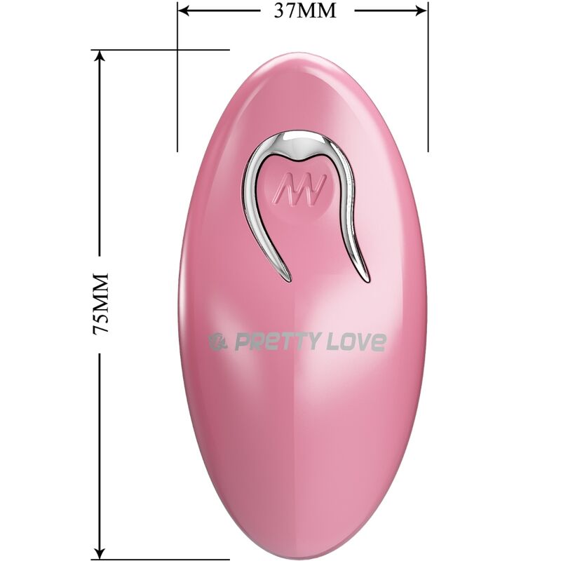 PRETTY LOVE - PINÇAS PARA MAMILOS “CAILEY” C/ 10 NÍVEIS DE VIBRAÇÃO E COMMANDO REMOTO (rosa)