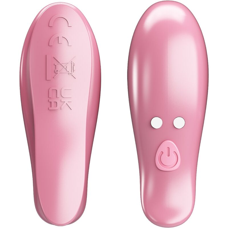 PRETTY LOVE - PINÇAS PARA MAMILOS “CAILEY” C/ 10 NÍVEIS DE VIBRAÇÃO E COMMANDO REMOTO (rosa)
