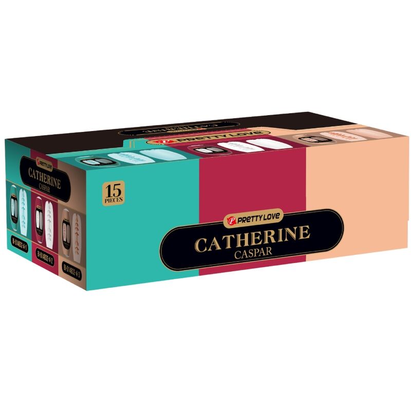 PRETTY LOVE - CASPAR SET 15 VARIOUS MALE SELF-STIMULATORS