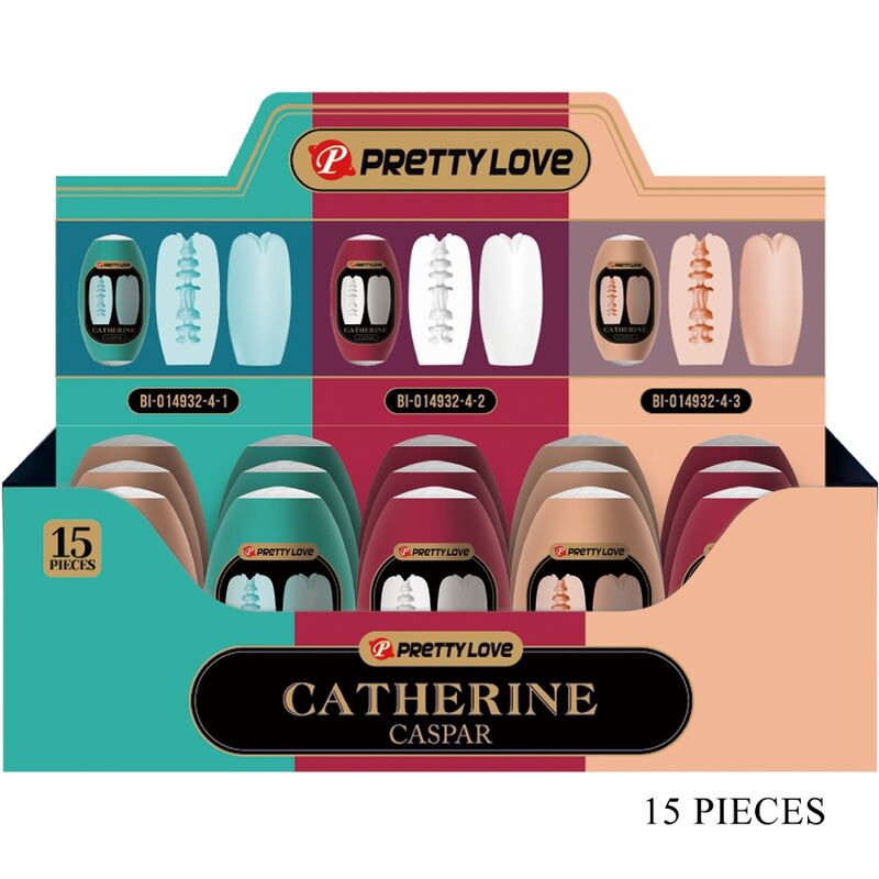 PRETTY LOVE - CASPAR SET 15 VARIOUS MALE SELF-STIMULATORS
