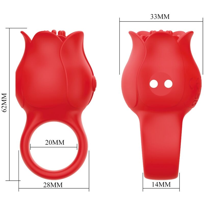 PRETTY LOVE - FEDERER VIBRADOR ANAL 12 VIBRAÇÕES PRETO