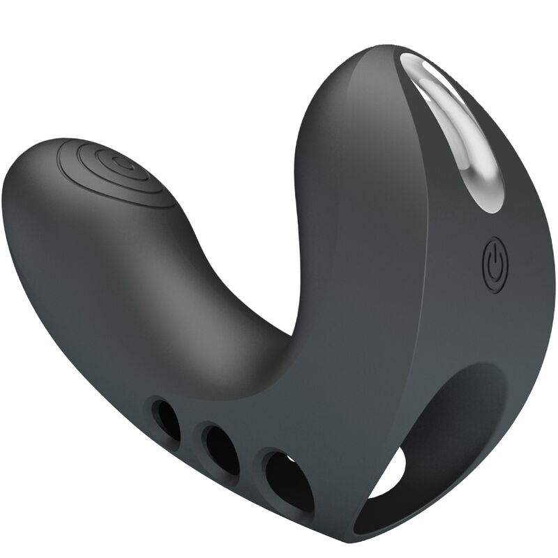 PRETTY LOVE - SHANIA TRIPLO VIBRADOR RABBIT MULTIFUNÇÃO 3 EM 1 AZUL