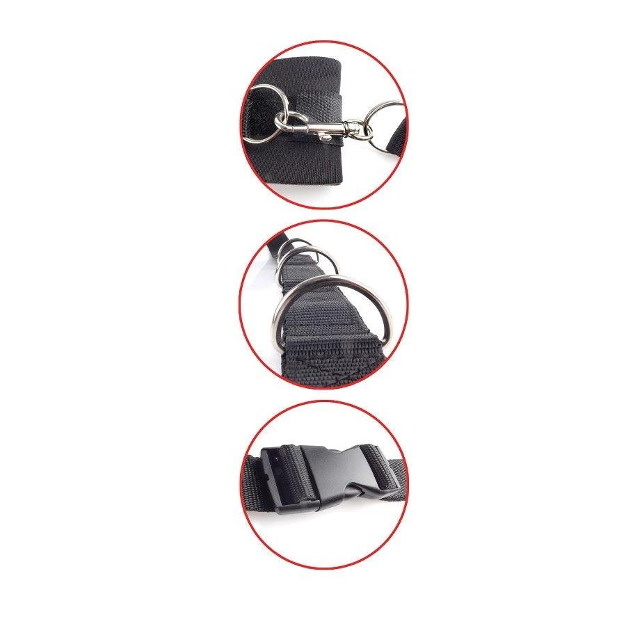 KIT AMARRAÇÕES PARA A CAMA 2 - Sex Shop Sexy