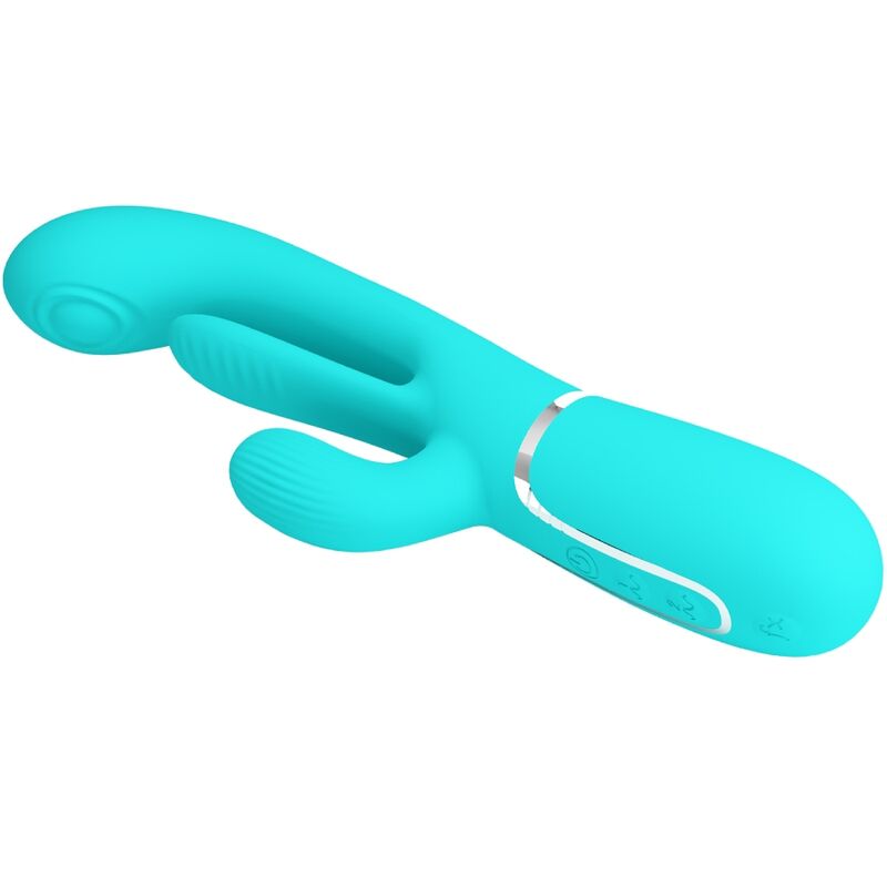 BAILE - CATOBLEPAS VIBRADOR REALISTA 20.6 CM NATURAL COM CONTROLO REMOTO
