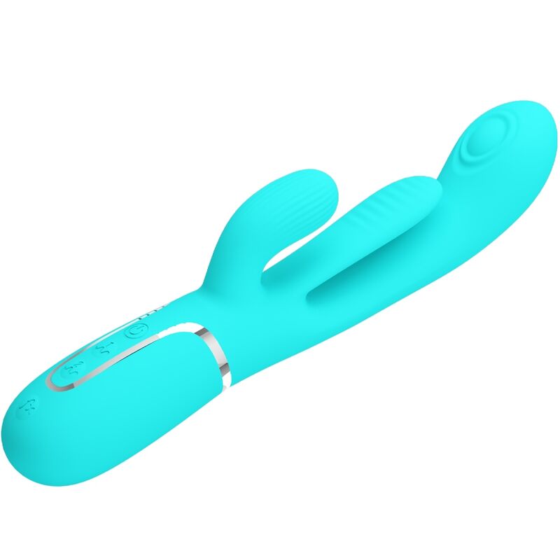 BAILE - CATOBLEPAS VIBRADOR REALISTA 20.6 CM NATURAL COM CONTROLO REMOTO