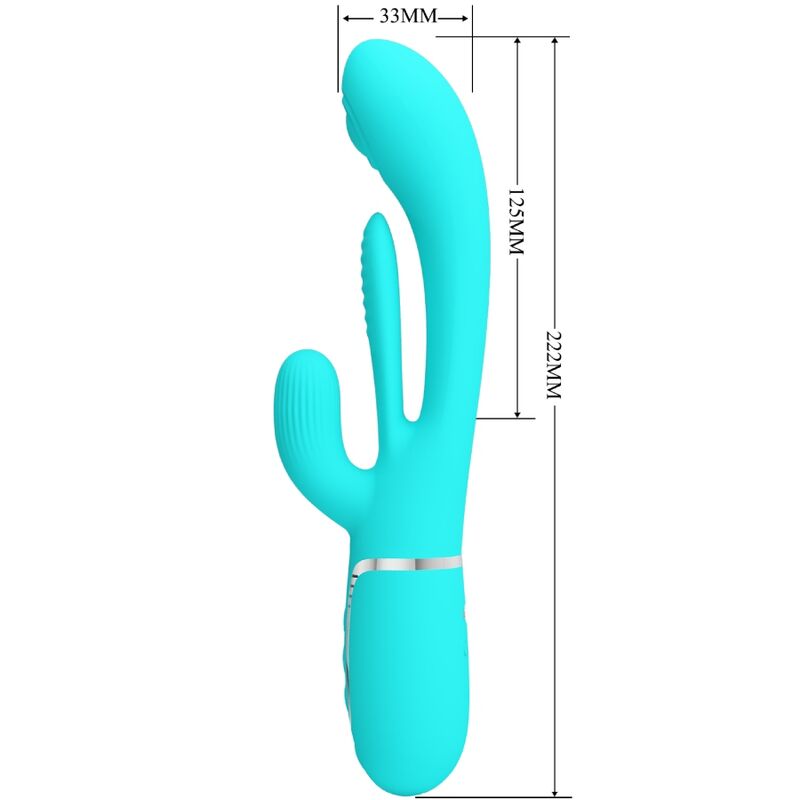 BAILE - CATOBLEPAS VIBRADOR REALISTA 20.6 CM NATURAL COM CONTROLO REMOTO