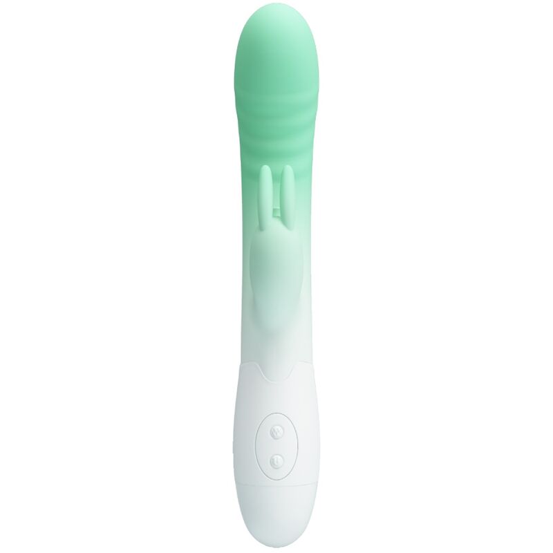 PRETTY LOVE - BRIGHTY VIBRADOR PONTO G + ESTIMULADOR CLITORIANO 30 VIBRAÇÕES ROSA