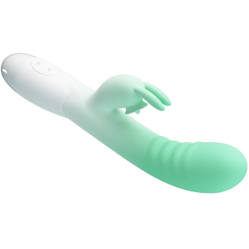 PRETTY LOVE - BRIGHTY VIBRADOR PONTO G + ESTIMULADOR CLITORIANO 30 VIBRAÇÕES ROSA