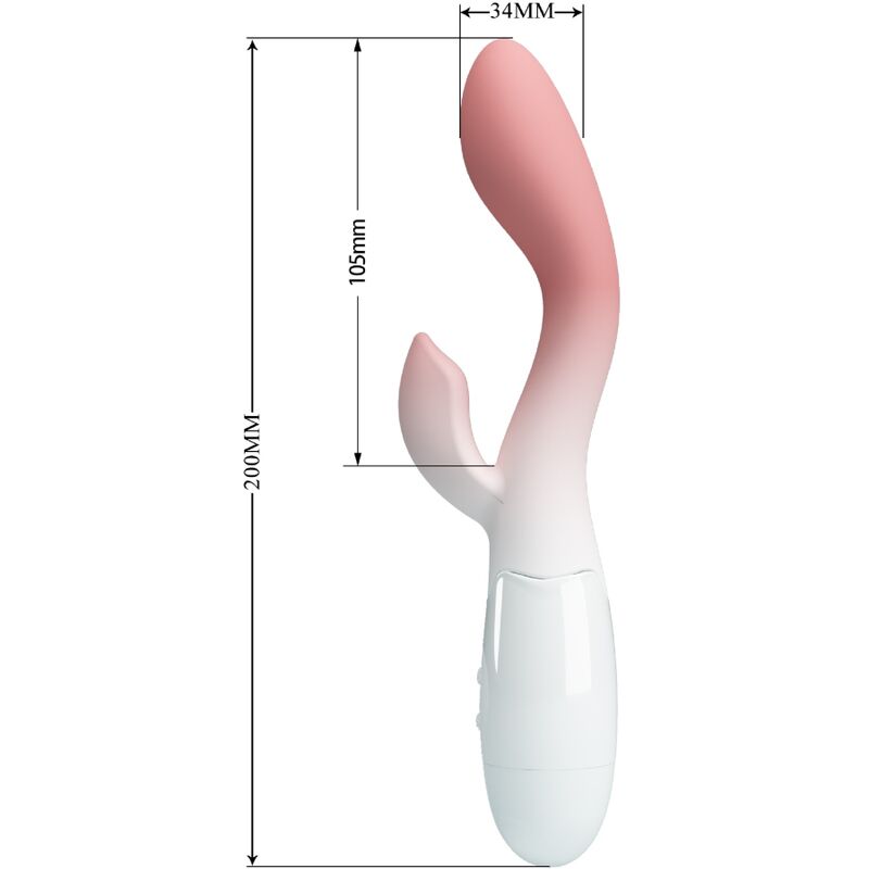 PRETTY LOVE - ELEMENTAL VIBRADOR PONTO G 30 VIBRAÇÕES ROXO