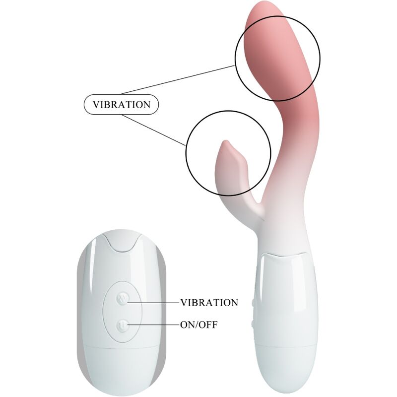 PRETTY LOVE - ELEMENTAL VIBRADOR PONTO G 30 VIBRAÇÕES ROXO