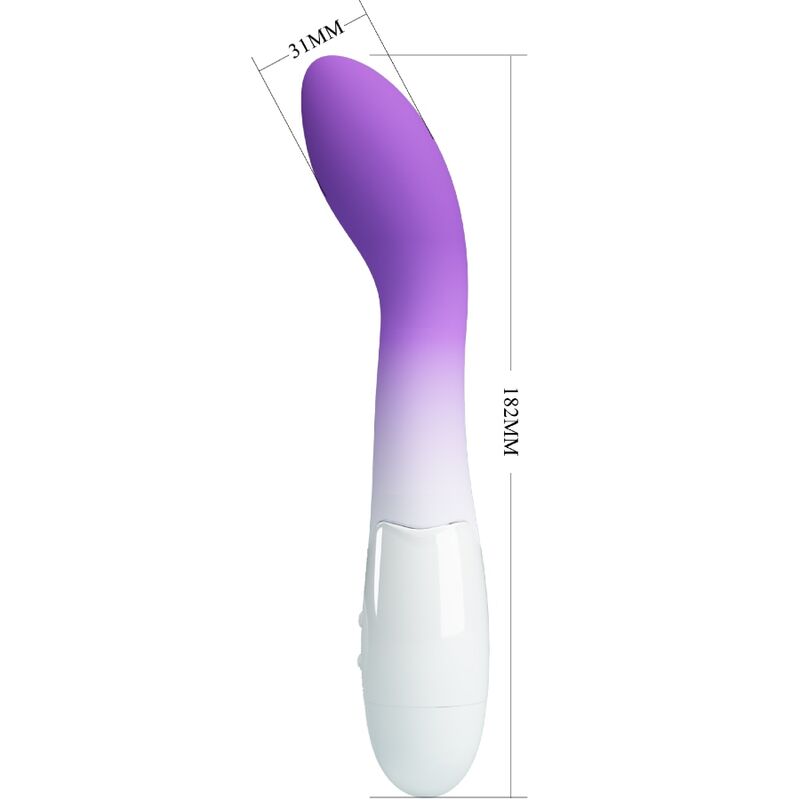 ROSOLYN RABBIT VIBRATOR 10 VIBRATIONS PURPLE - PRETTY LOVE