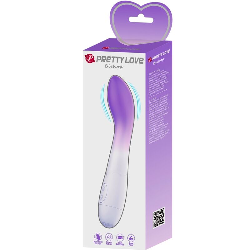 ROSOLYN RABBIT VIBRATOR 10 VIBRATIONS PURPLE - PRETTY LOVE