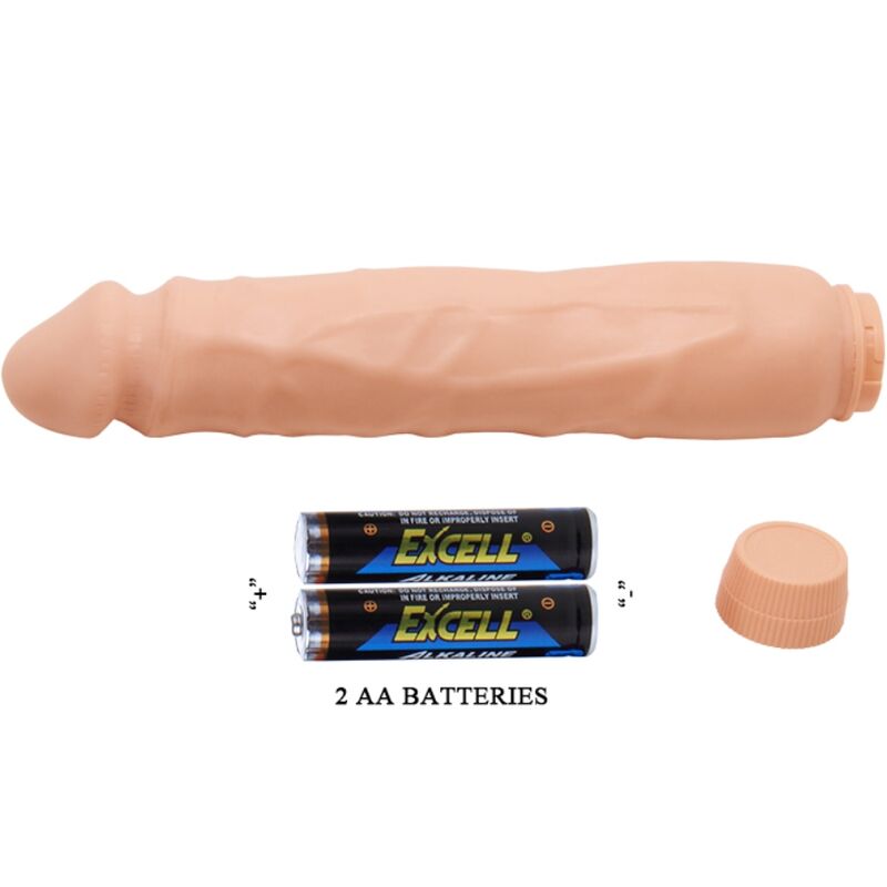 BAILE - JACK VIBRADOR REALISTA 26 CM NATURAL