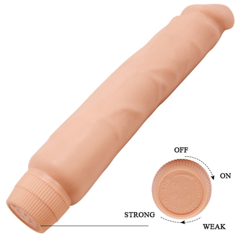 BAILE - JACK VIBRADOR REALISTA 26 CM NATURAL