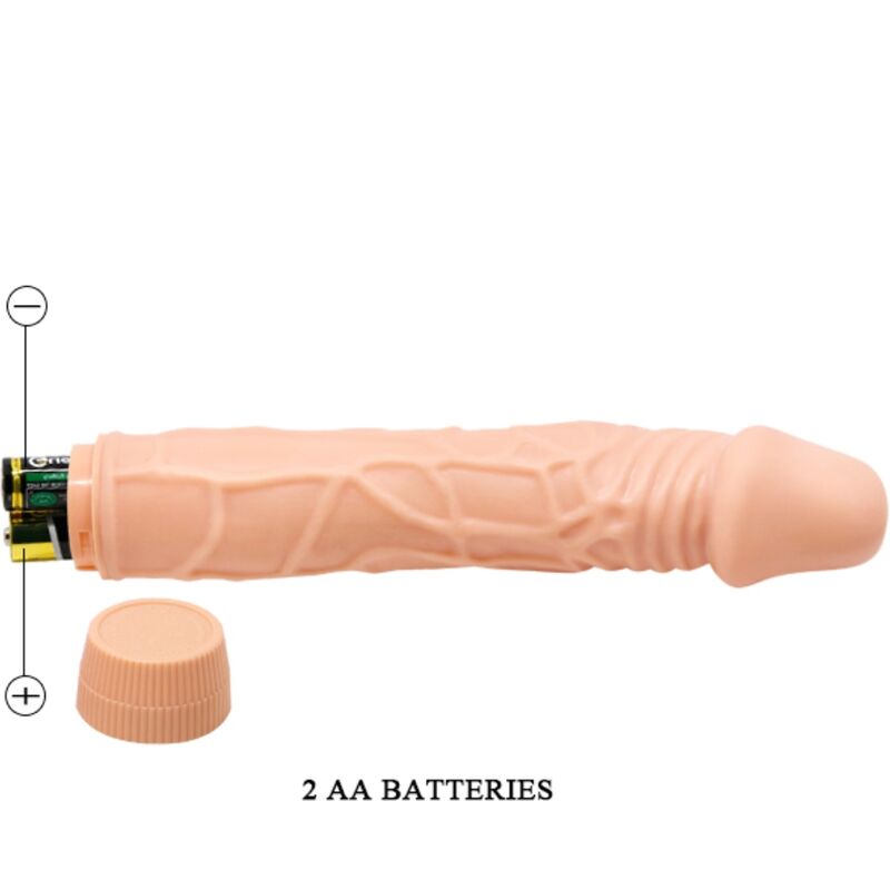 BAILE - BOB VIBRADOR REALISTA 22.5 CM NATURAL