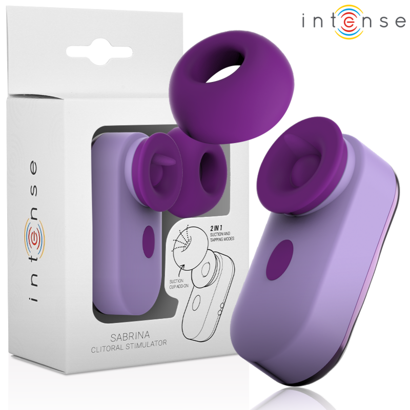 INTENSE - SABRINA TRAVEL SET ESTIMULADOR DE CLITÓRIS ROXO