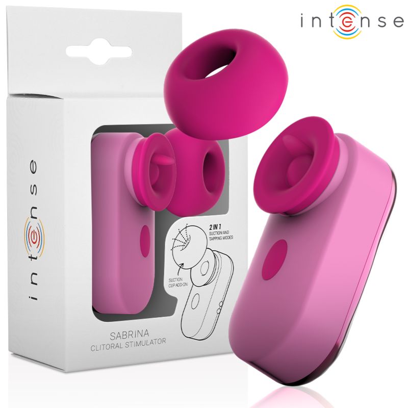 INTENSE - SABRINA TRAVEL SET ESTIMULADOR DE CLITÓRIS ROSA