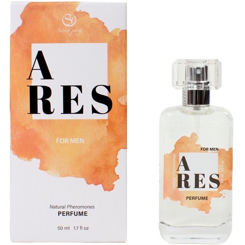SECRETPLAY - ARES PERFUME NATURAL COM FEROMONAS SPRAY PARA HOMEM 50 ML