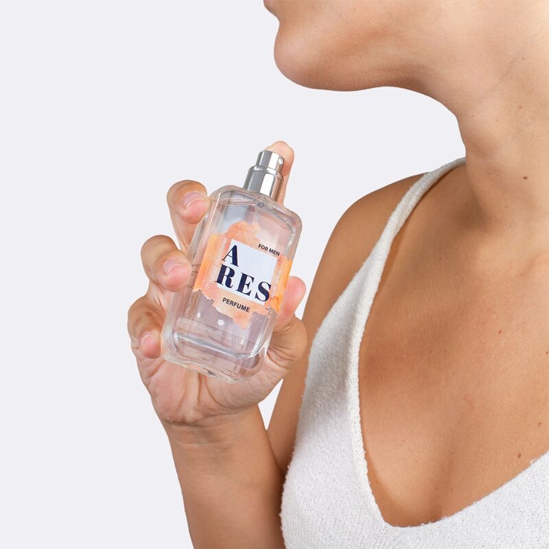 SECRETPLAY - ARES PERFUME NATURAL COM FEROMONAS SPRAY PARA HOMEM 50 ML